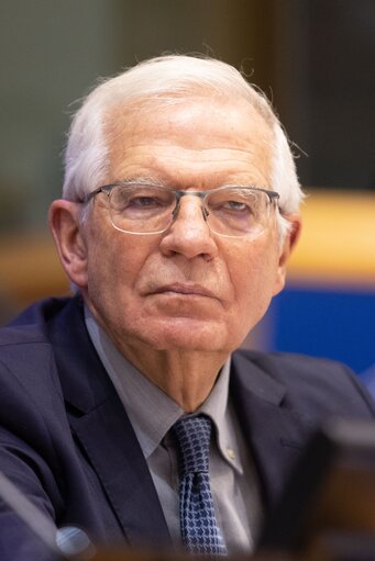 Fotografie 11: AFET - SEDE joint committee - Exchange of views with Josep BORRELL, Vice President of the European Commission/High Representative of the European Union for Foreign Affairs and Security Policy on a Strategic Compass for the EU