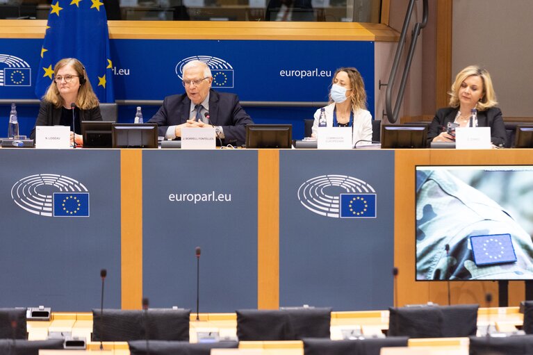 AFET - SEDE joint committee - Exchange of views with Josep BORRELL, Vice President of the European Commission/High Representative of the European Union for Foreign Affairs and Security Policy on a Strategic Compass for the EU