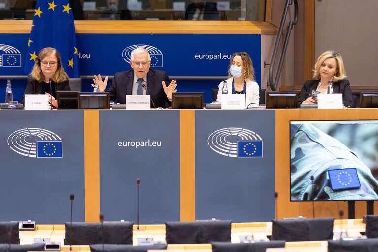 AFET - SEDE joint committee - Exchange of views with Josep BORRELL, Vice President of the European Commission/High Representative of the European Union for Foreign Affairs and Security Policy on a Strategic Compass for the EU