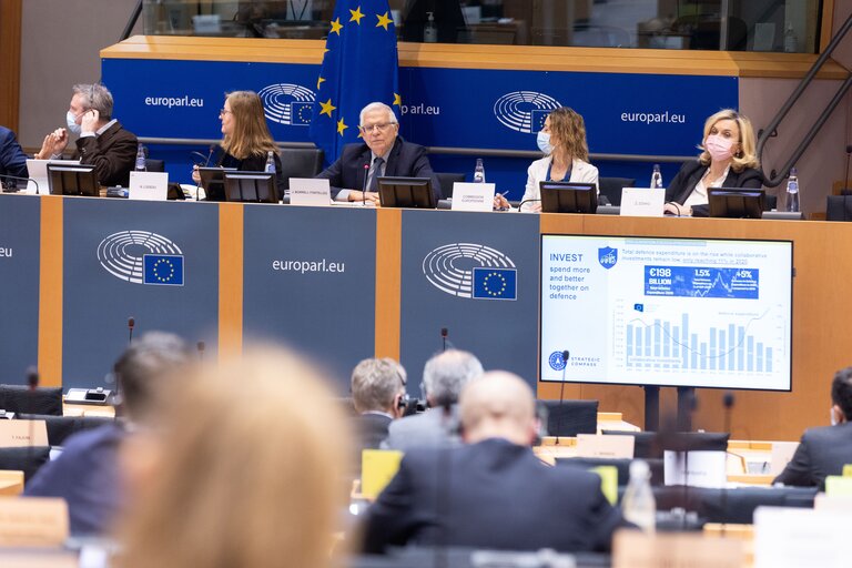 AFET - SEDE joint committee - Exchange of views with Josep BORRELL, Vice President of the European Commission/High Representative of the European Union for Foreign Affairs and Security Policy on a Strategic Compass for the EU