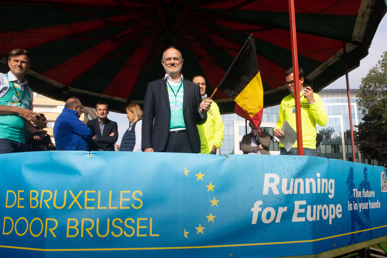 Fotografija 19: Brussels 20 km running race start