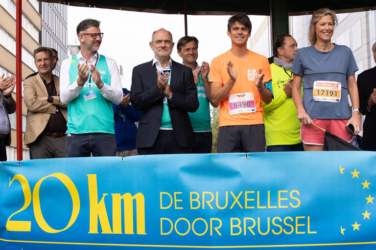 Fotografija 14: Brussels 20 km running race start