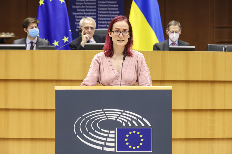 Fotografija 23: EP Plenary session - Macro-financial assistance to the Republic of Moldova