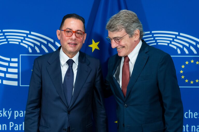 David SASSOLI, EP President meets with Gianni PITTELLA