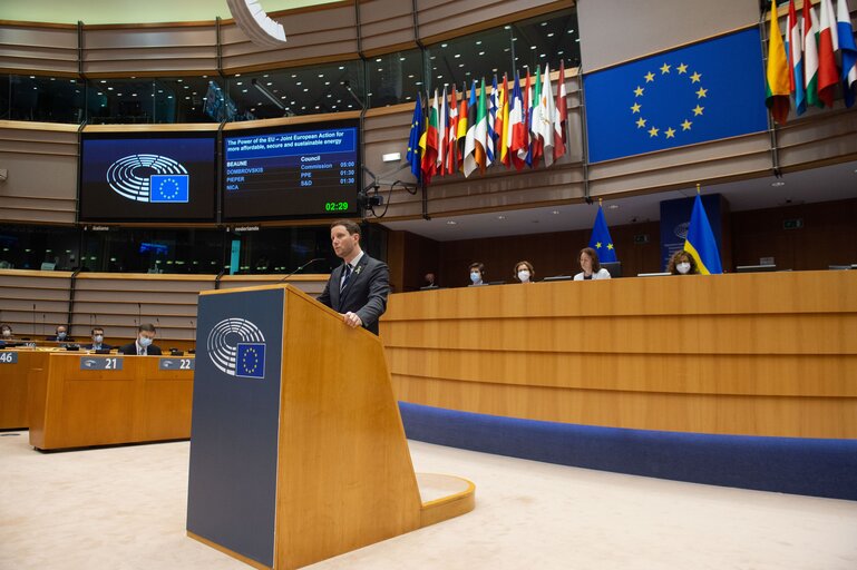 Φωτογραφία 13: EP Plenary session - The Power of the EU – Joint European Action for more affordable, secure and sustainable energy