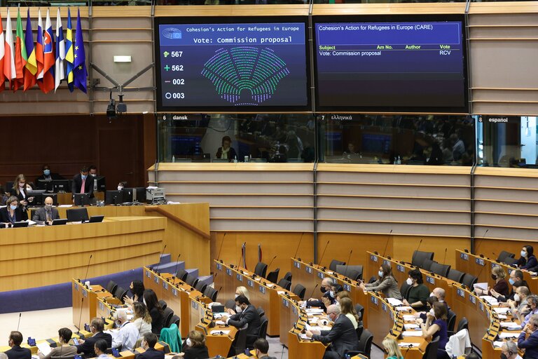 Fotografie 14: EP Plenary session- Voting session