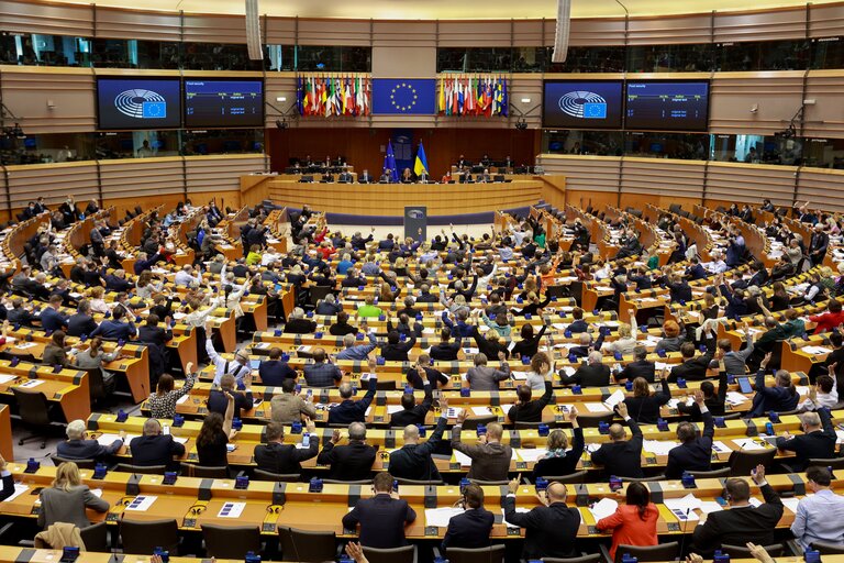 Foto 12: EP Plenary session- Voting session