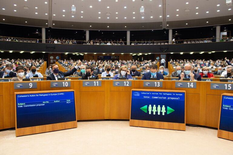 Foto 6: EP Plenary session - Voting session