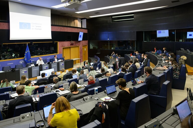 Fotografia 17: Conference on the Future of Europe - Working Group meetings