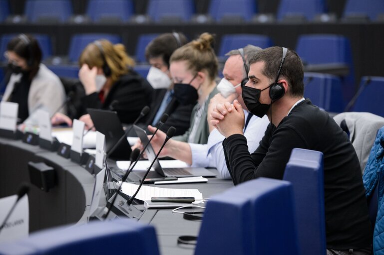 Fotografi 15: Conference on the Future of Europe - Working Group meetings