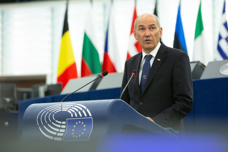 EP Plenary session - Presentation of the programme of activities of the Slovenian Presidency