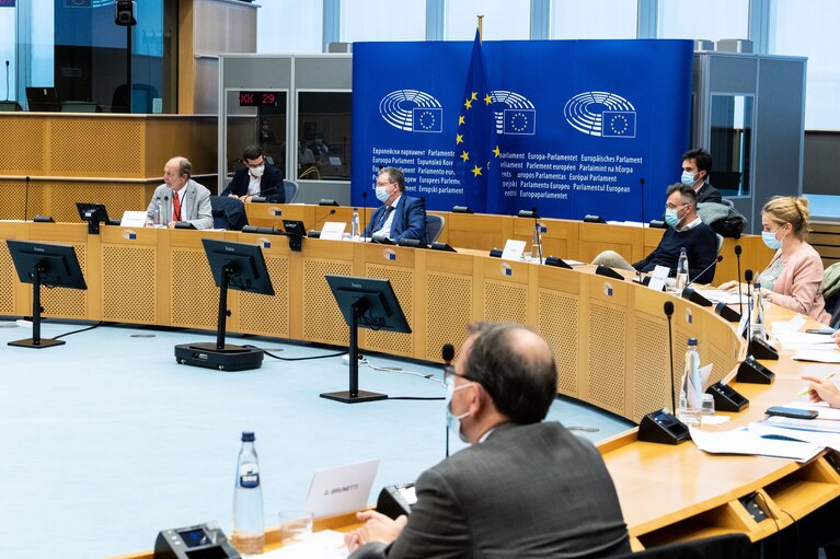 Fotografie 17: Meeting between the government of Brussels-Capital Region and the European Institutions