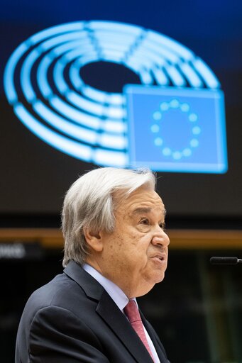 Φωτογραφία 6: EP Plenary session - Address by Antonio GUTERRES, Secretary General of the United Nations