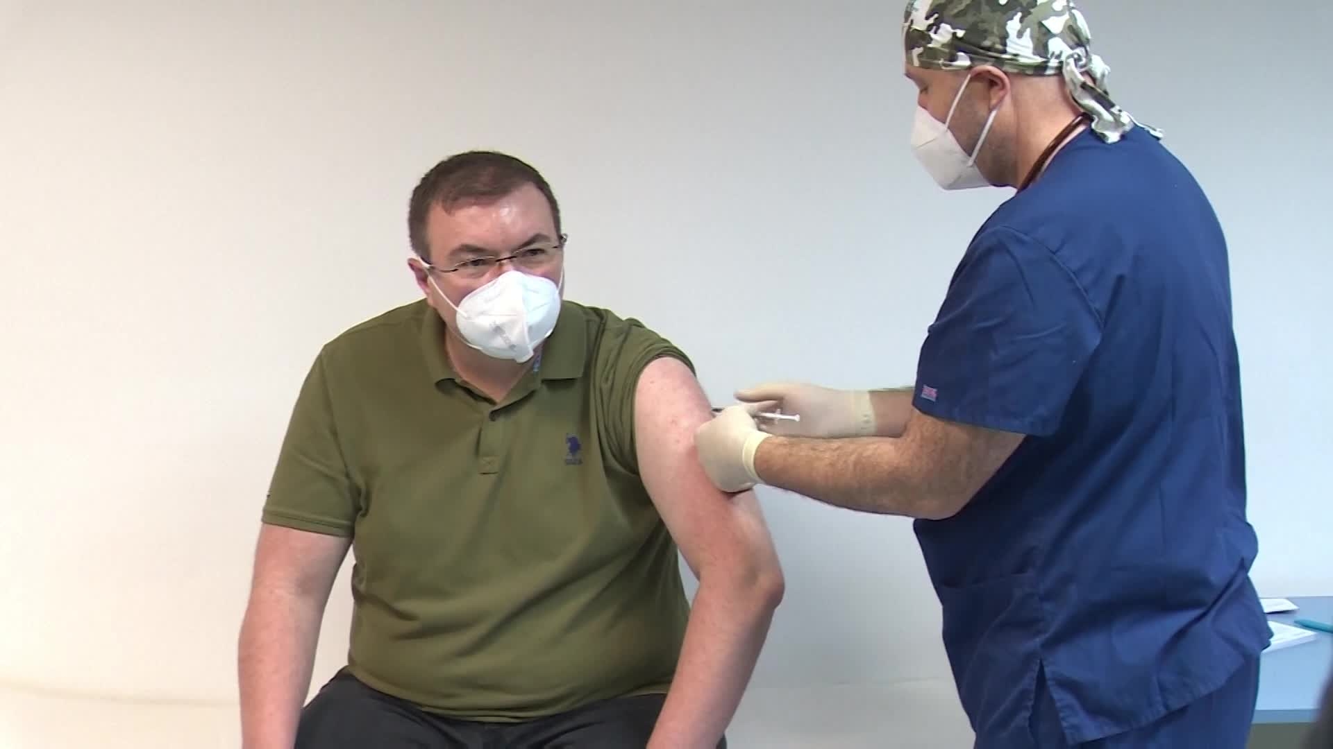 Infoclip: Coronavirus - First vaccinations, Bulgaria