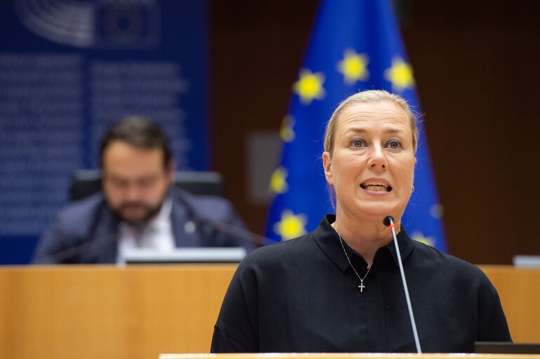 Photo 9: EP Plenary session - European high performance for computing