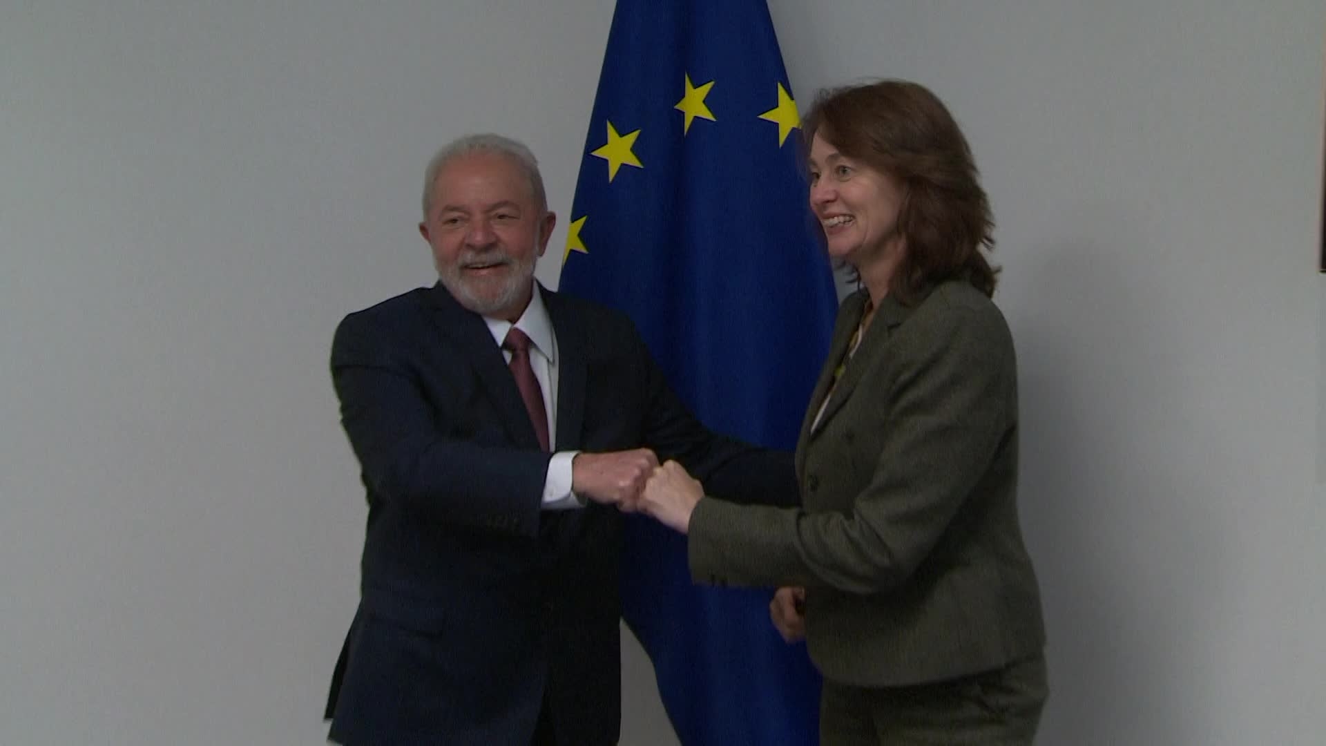 Katarina BARLEY (S&D,DE), EP Vice-President meets with Luiz Inácio LULA DA SILVA, Former President of the Republic of Brazil: arrival and roundtable