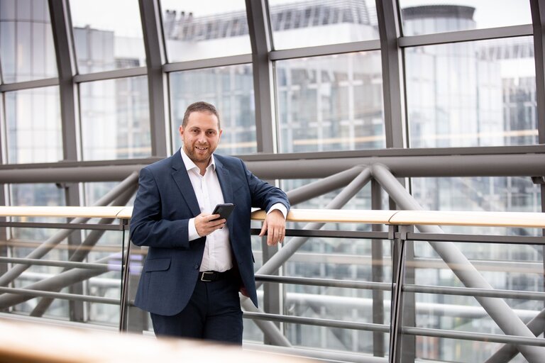 Alex AGIUS SALIBA in the EP in Brussels