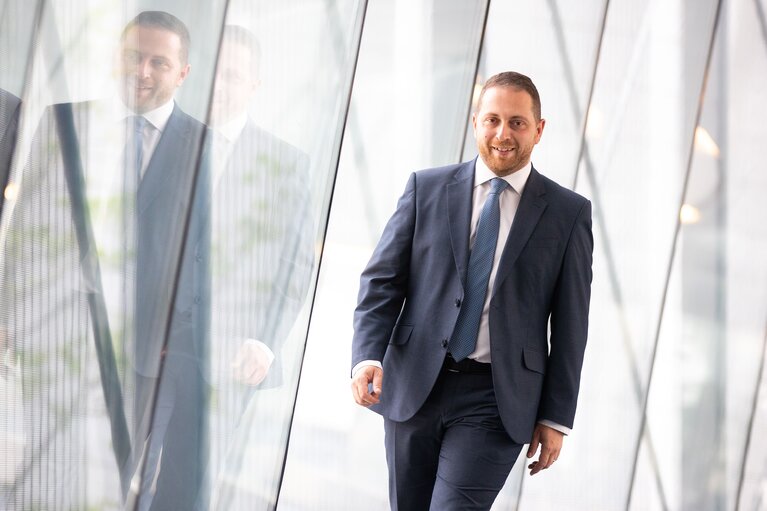 Alex AGIUS SALIBA in the EP in Brussels