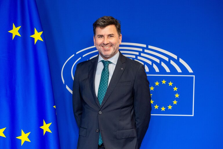 Foto 1: Nicolas Gonzalez Casares in the EP in Brussels