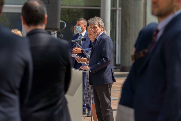 Photo 5: Commemoration of mass Soviet deportations in Central and Eastern Europe: - Opening statement by David SASSOLI, EP President