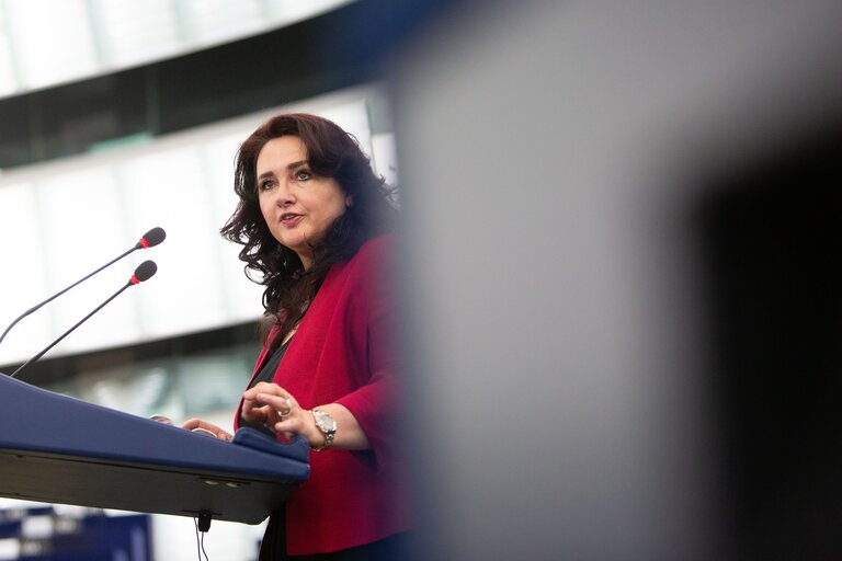 Fotografija 1: Plenary Session - The 80th Anniversary of 14-18 June 1941 Mass Deportations