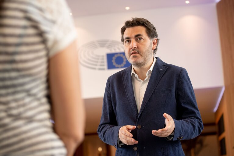 Φωτογραφία 10: Jonas FERNANDEZ ALVAREZ in the EP in Brussels