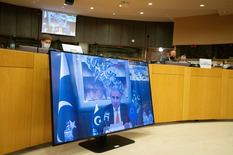 AFET committee -  Exchange of views with Makhdoom Shah Mahmood QURESHI, Minister of Foreign Affairs of Pakistan