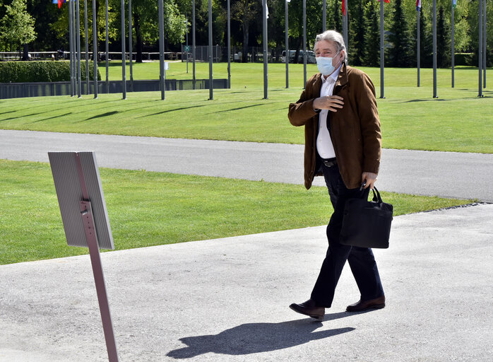 Fotografija 13: Meeting with the Slovenian Presidency - Conference of Presidents with the Slovenian Presidency