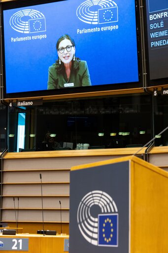 Fotografie 33: EP Plenary session - EU strategy towards Israel-Palestine