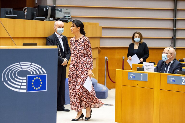 Fotografie 14: EP Plenary session - Meeting the Global Covid 19 challenge: effects of waiver of the WTO TRIPS agreement on Covid-19 vaccines, treatment, equipment and manufacturing capacity in developing countries