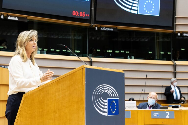 Foto 38: EP Plenary session.- EU strategy towards Israel-Palestine