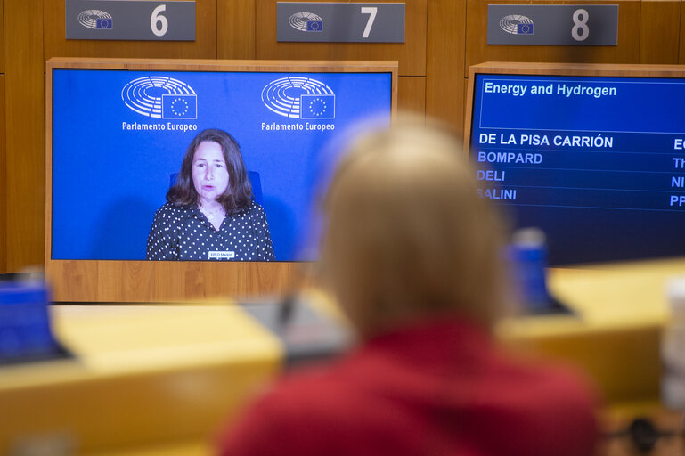 Fotografie 3: EP Plenary session.- Joint debate - Energy and Hydrogen