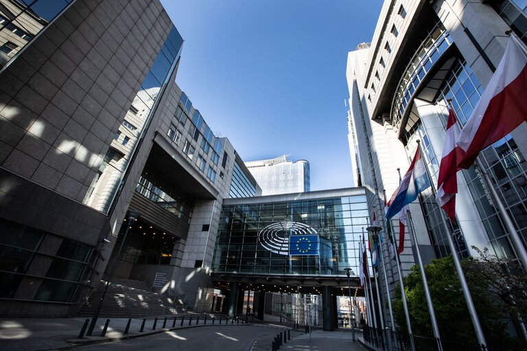Photo 9: EP buildings in Brussels - General views - SPAAK Building