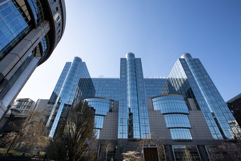 EP buildings in Brussels - General views - SPINELLI Building