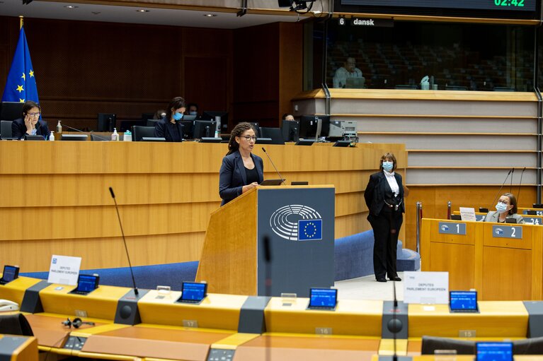 Fotografija 37: EP Plenary session - European Child guarantee