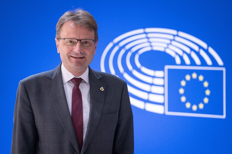 Снимка 3: Hannes HEIDE in the EP in Brussels