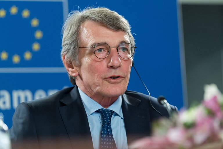 Photo 4 : New European Bauhaus Conference - Opening remarks by David SASSOLI, EP President