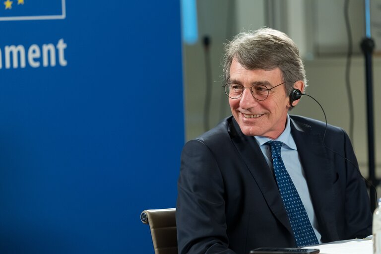 Photo 6 : New European Bauhaus Conference - Opening remarks by David SASSOLI, EP President