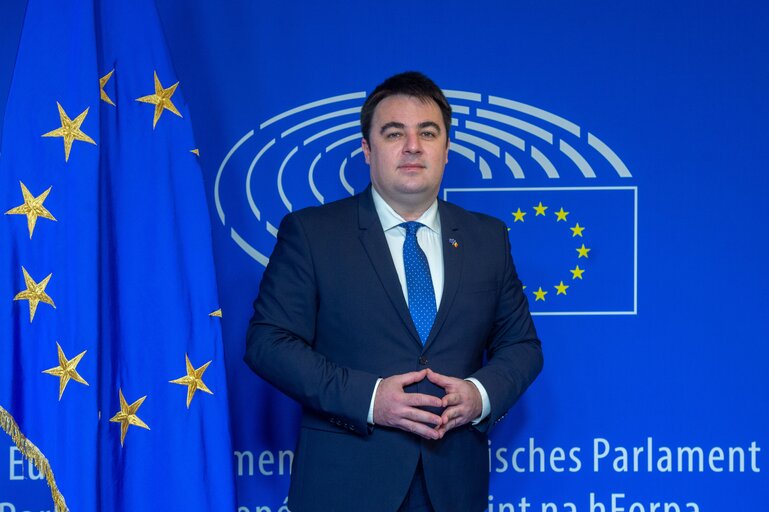 Valokuva 11: Vlad-Marius BOTOS in the EP in Brussels