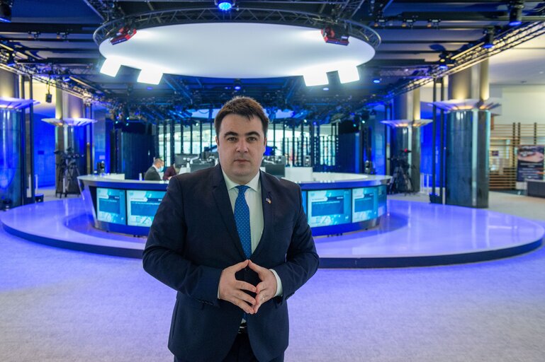 Valokuva 5: Vlad-Marius BOTOS in the EP in Brussels