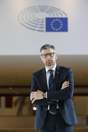 Снимка 3: Marco DREOSTO in the EP in Brussels