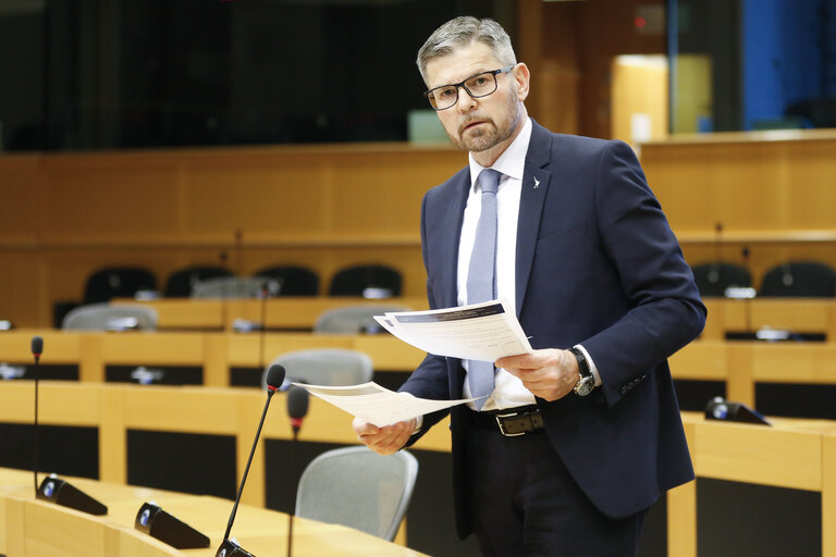 Marco DREOSTO in the EP in Brussels