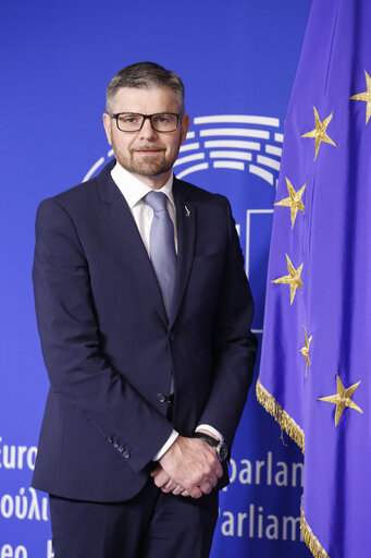 Снимка 2: Marco DREOSTO in the EP in Brussels