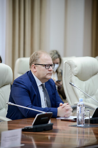 Fotogrāfija 24: AFET/SEDE Delegation to Moldova - Meeting with Natalia GRAVRILITA, Prime Minister of the Republic of Moldova.