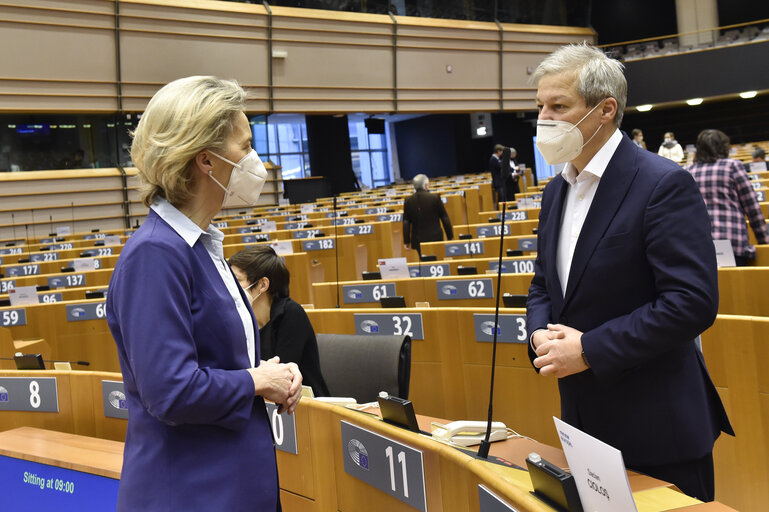 Fotografia 21: EP plenary session - The state of play of the EU's COVID-19 Vaccination Strategy