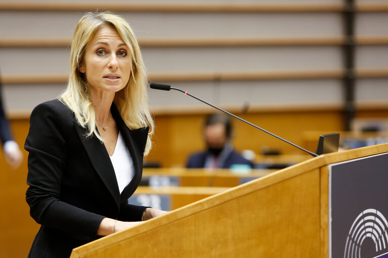 Fotografia 44: EP plenary session -  The state of play of the EU's COVID-19 Vaccination Strategy