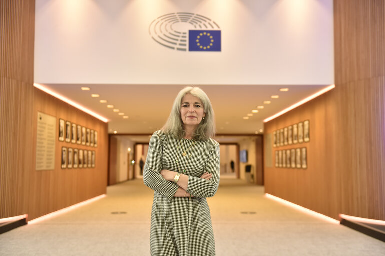 Dorien ROOKMAKER in the EP in Brussels