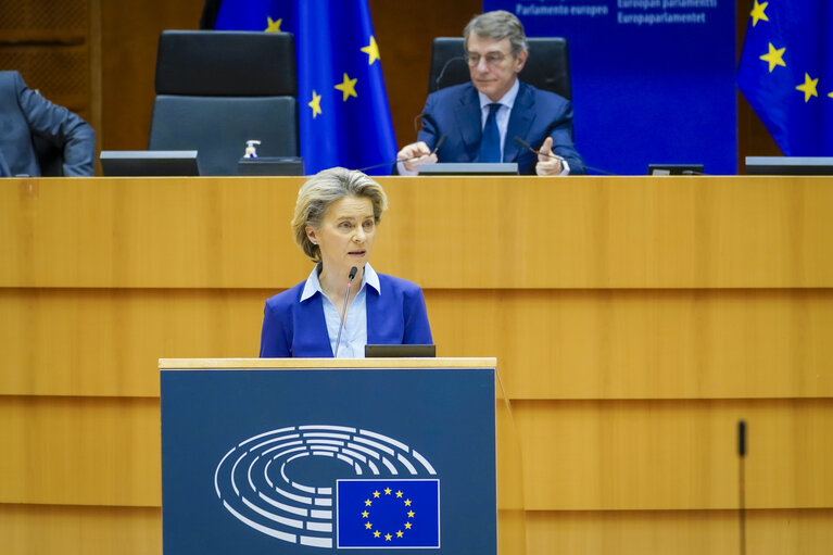 Fotografija 15: EP plenary session - The state of play of the EU's COVID-19 Vaccination Strategy