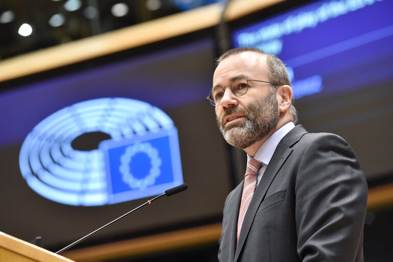 Foto 30: EP plenary session -  The state of play of the EU's COVID-19 Vaccination Strategy