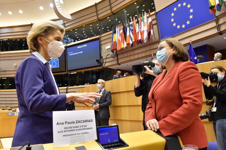 EP plenary session -  The state of play of the EU's COVID-19 Vaccination Strategy